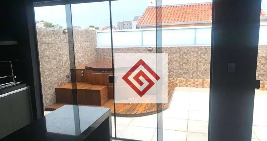 Cobertura, 102 m² - venda por R$ 570.000,00 ou aluguel por R$ 3.855,00/mês - Parque das Nações - Santo André/SP