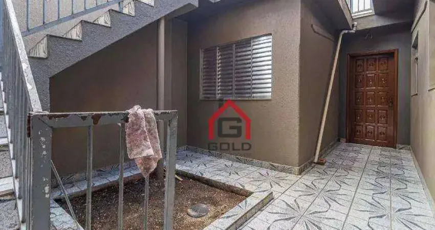 Casa com 2 dormitórios para alugar, 100 m² por R$ 2.337,64/mês - Santa Teresinha - Santo André/SP