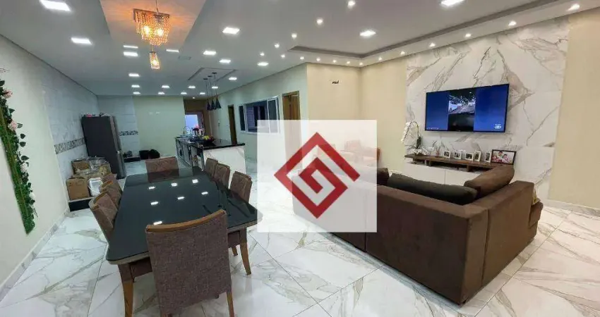 Casa com 5 dormitórios à venda, 455 m² por R$ 1.500.000,00 - Parque das Nações - Santo André/SP