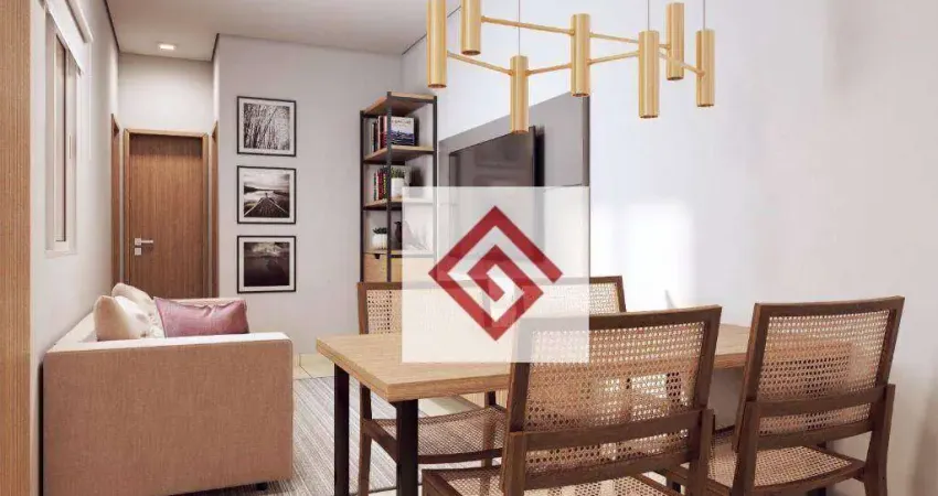 Apartamento à venda, 47 m² por R$ 395.000,00 - Santa Maria - Santo André/SP