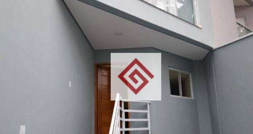 Sobrado com 2 dormitórios à venda, 97 m² por R$ 530.000,00 - Utinga - Santo André/SP