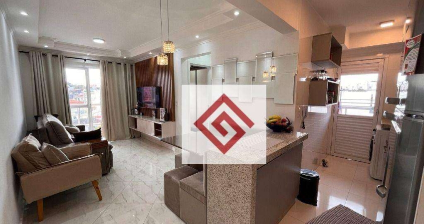 Apartamento à venda, 57 m² por R$ 415.000,00 - Vila Curuçá - Santo André/SP