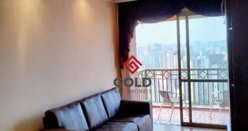 Apartamento com 3 dormitórios para alugar, 100 m² por r$ 6.060,00/mês - vila bastos - santo andré/sp