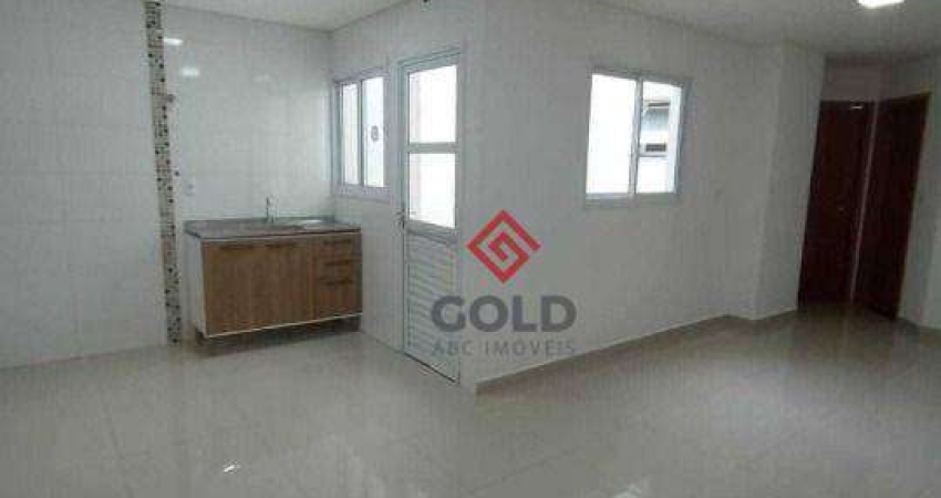 Apartamento com 2 dormitórios à venda, 45 m² por R$ 280.000,00 - Vila Palmares - Santo André/SP