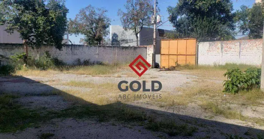 Terreno para alugar, 2238 m² por r$ 29.683,47/mês - vila alto de santo andré - santo andré/sp