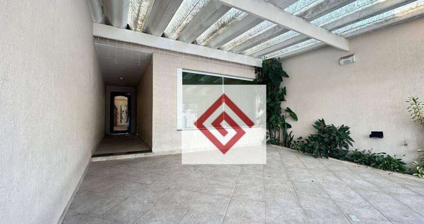 Sobrado com 3 dormitórios para alugar, 211 m² por R$ 5.500,00/mês - Campestre - Santo André/SP