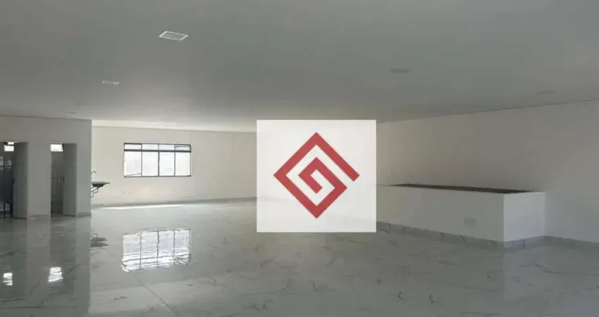 Salão para alugar, 180 m² por R$ 7.216,00/mês - Piraporinha - Diadema/SP