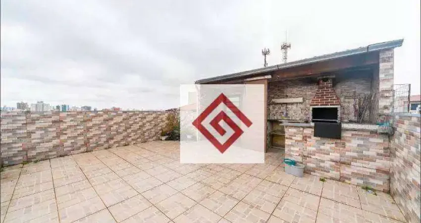 Cobertura com 3 dormitórios, 156 m² - venda por r$ 479.000,00 ou aluguel por r$ 2.691,51/mês - vila francisco matarazzo - santo andré/sp