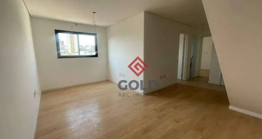 Cobertura com 2 dormitórios à venda, 130 m² por R$ 530.000,00 - Parque das Nações - Santo André/SP