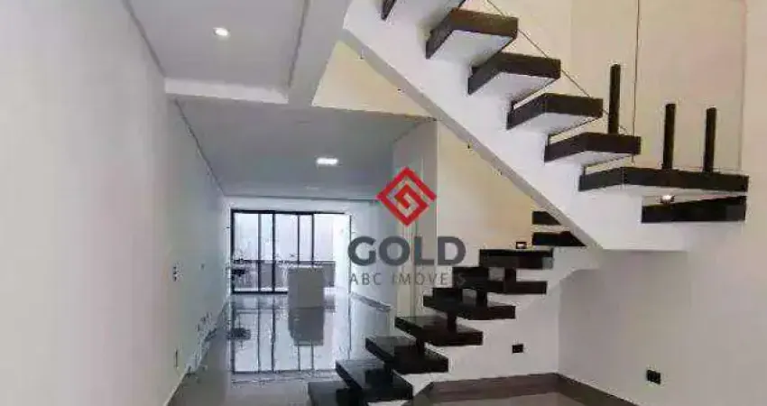 Sobrado com 3 dormitórios à venda, 146 m² por R$ 950.000,00 - Vila Camilópolis - Santo André/SP
