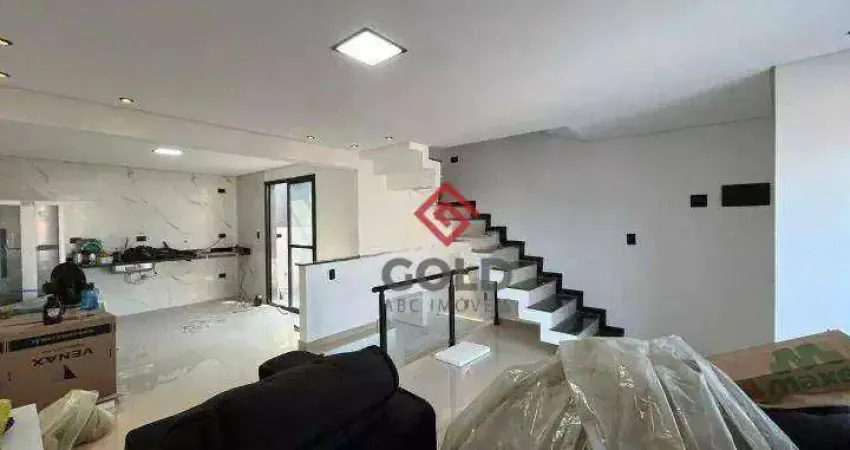 Sobrado à venda, 95 m² por R$ 630.000,00 - Parque João Ramalho - Santo André/SP