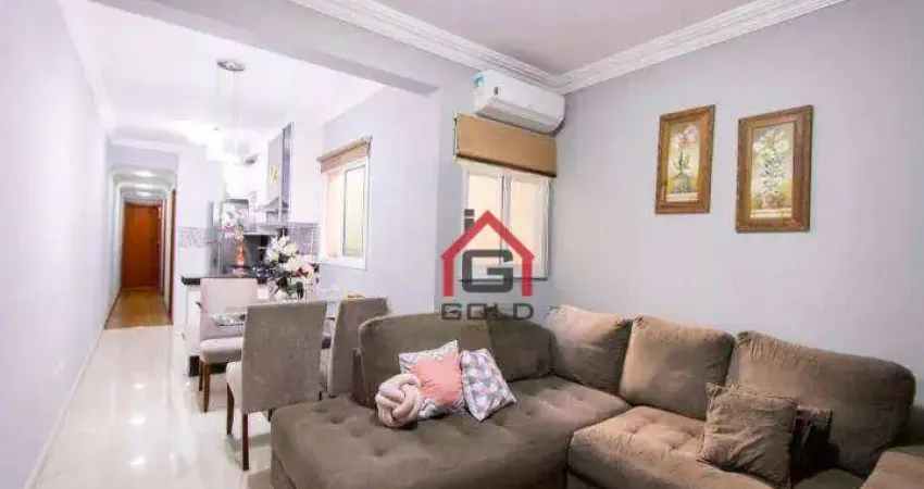 Cobertura com 2 dormitórios à venda, 114 m² por R$ 460.000,00 - Vila Camilópolis - Santo André/SP