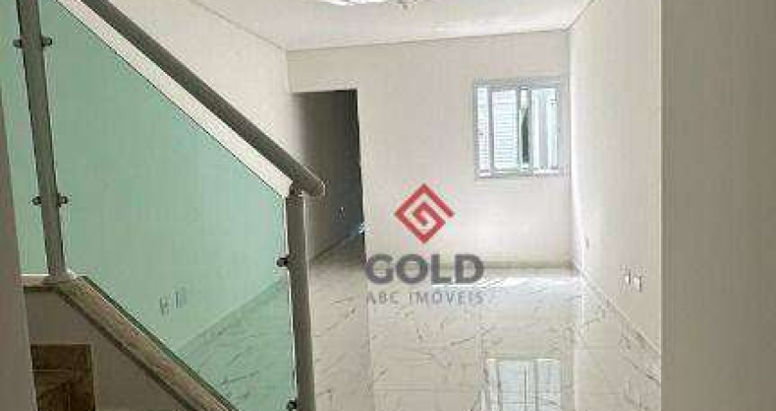 Cobertura com 2 dormitórios à venda, 115 m² por R$ 465.000,00 - Vila Curuçá - Santo André/SP