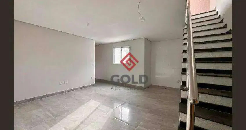 Cobertura com 2 dormitórios à venda, 108 m² por R$ 740.000,00 - Vila Valparaíso - Santo André/SP