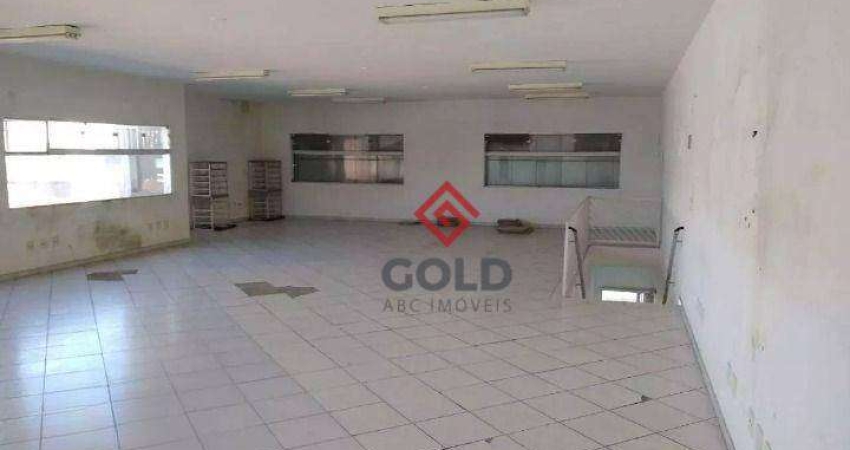Salão, 386 m² - venda por R$ 1.800.000,00 ou aluguel por R$ 13.050,00/mês - Parque das Nações - Santo André/SP