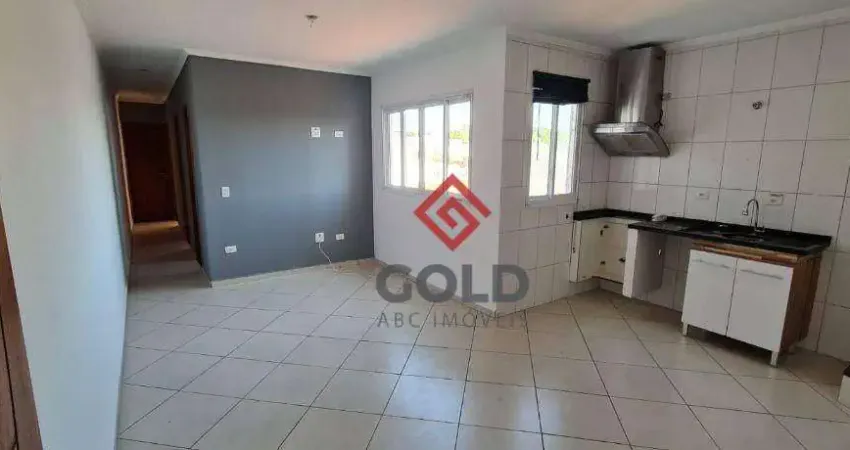 Cobertura com 3 dormitórios para alugar, 146 m² por R$ 3.190,00/mês - Vila Eldízia - Santo André/SP