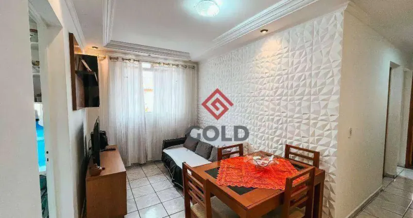 Apartamento à venda, 49 m² por R$ 220.000,00 - Parque das Nações - Santo André/SP