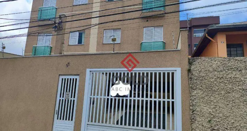 Apartamento com 2 dormitórios à venda, 51 m² por R$ 320.000 - Jardim do Estádio - Santo André/SP