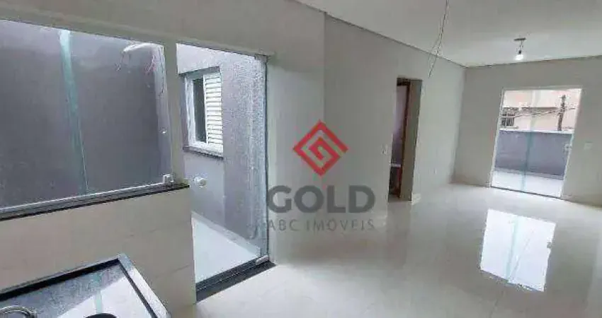 Apartamento com 2 dormitórios à venda, 78 m² por R$ 415.000,00 - Jardim Progresso - Santo André/SP