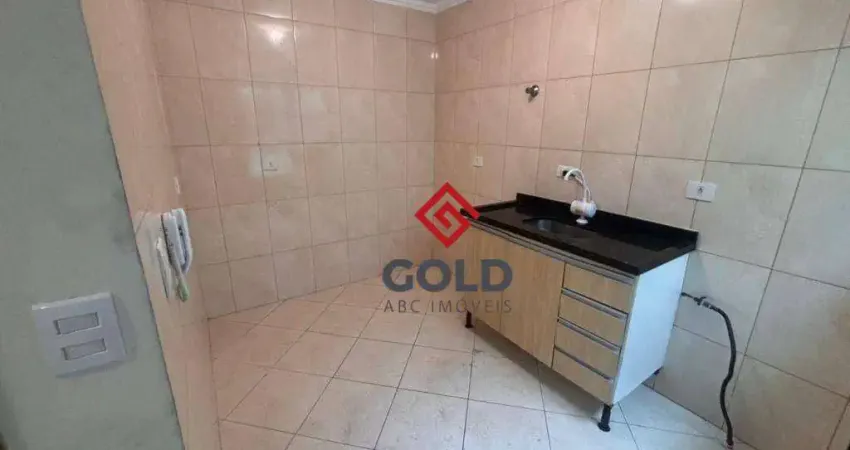 Apartamento com 2 dormitórios para alugar, 50 m² por r$ 2.050,00/mês - vila camilópolis - santo andré/sp