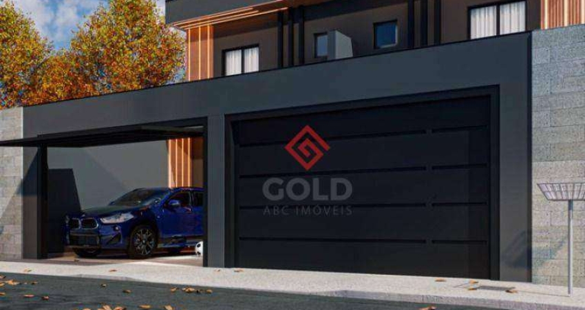 Sobrado com 3 dormitórios à venda, 140 m² por R$ 1.250.000,00 - Jardim Bela Vista - Santo André/SP