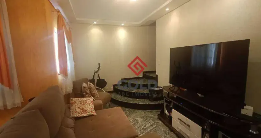 Cobertura com 3 dormitórios à venda, 166 m² por R$ 820.000,00 - Parque das Nações - Santo André/SP