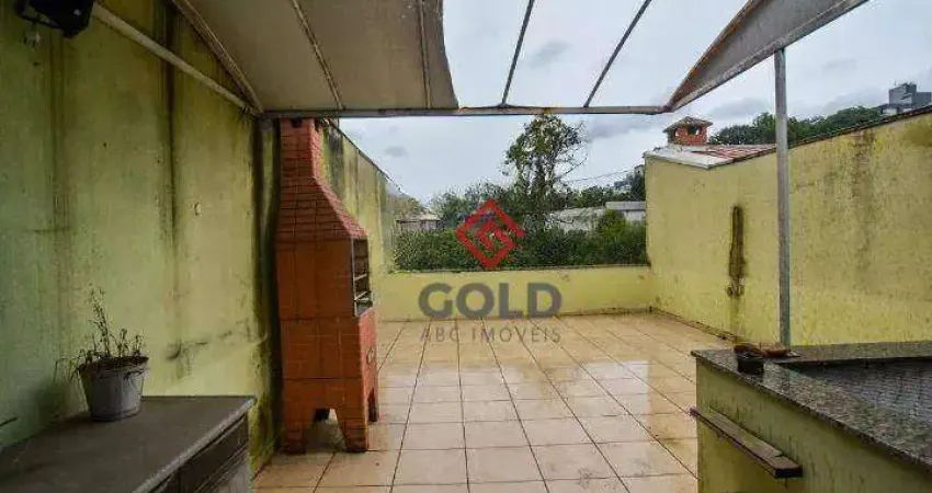Cobertura com 2 dormitórios à venda, 100 m² por R$ 453.000,00 - Vila Valparaíso - Santo André/SP
