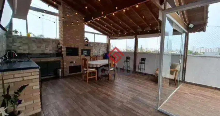 Cobertura com 2 dormitórios à venda, 114 m² por R$ 660.000,00 - Jardim Paraíso - Santo André/SP