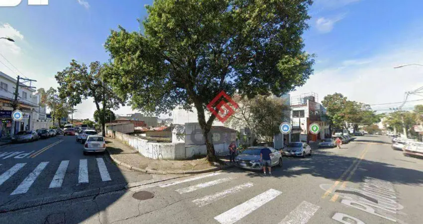 Terreno para alugar, 442 m² por R$ 7.278,00/mês - Parque João Ramalho - Santo André/SP