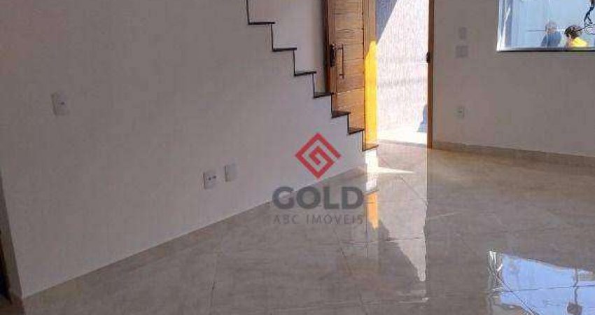 Sobrado com 3 dormitórios à venda, 75 m² por R$ 590.000,00 - Vila Lucinda - Santo André/SP