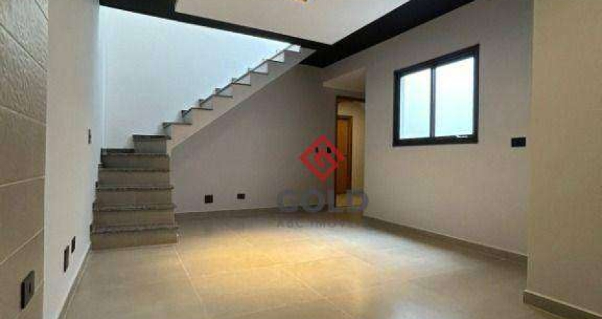 Cobertura com 2 dormitórios à venda, 87 m² por R$ 425.000,00 - Vila Floresta - Santo André/SP