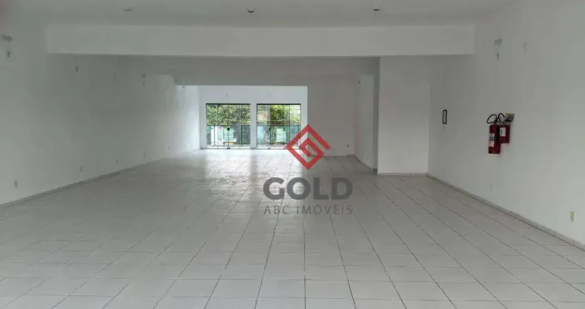 Salão para alugar, 215 m² por R$ 5.036,58/mês - Vila Helena - Santo André/SP