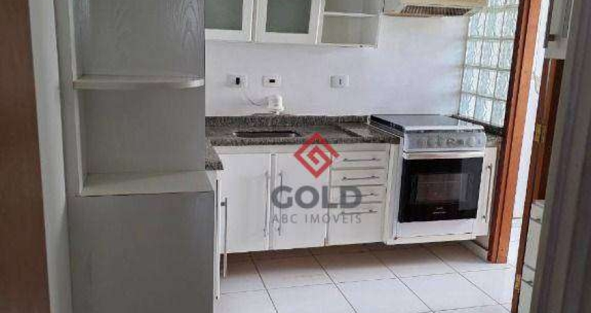 Apartamento com 2 dormitórios para alugar, 73 m² por R$ 3.450,00/mês - Jardim Bela Vista - Santo André/SP