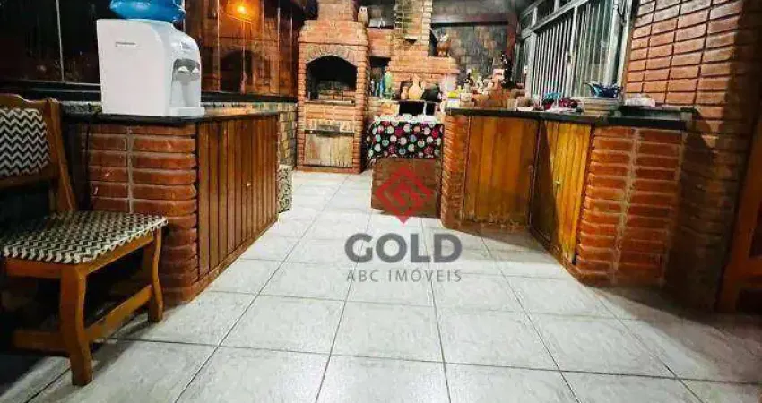 Sobrado com 3 dormitórios para alugar, 368 m² por R$ 8.019,67/mês - Jardim Ana Maria - Santo André/SP