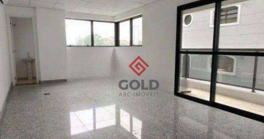 Sala para alugar, 36 m² por R$ 2.788,09/mês - Jardim - Santo André/SP