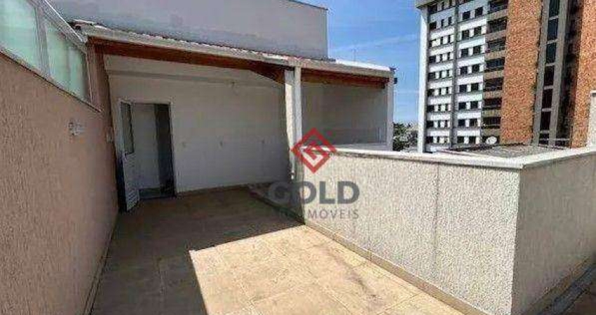 Cobertura com 2 dormitórios, 108 m² - venda por R$ 695.000,00 ou aluguel por R$ 3.850,00/mês - Vila Gilda - Santo André/SP