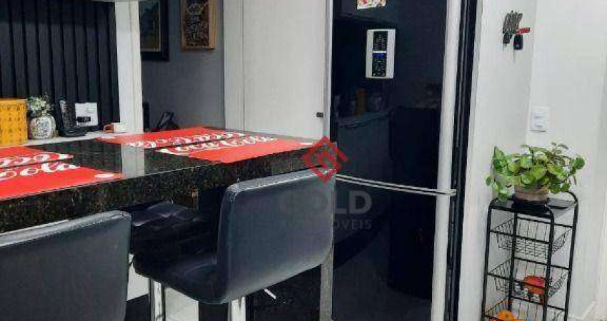 Apartamento com 3 dormitórios à venda, 100 m² - Figueiras - Santo André/SP