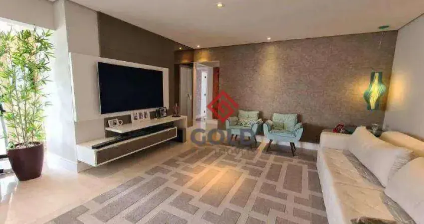 Apartamento com 3 dormitórios à venda, 126 m² - Vila Floresta - Santo André/SP