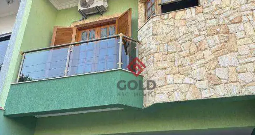 Casa com 3 dormitórios, 195 m² - venda por R$ 1.120.000,00 ou aluguel por R$ 8.134,00/mês - Vila Camilópolis - Santo André/SP