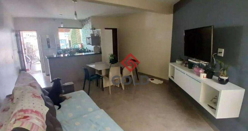 Sobrado, 289 m² - venda por R$ 700.000,00 ou aluguel por R$ 3.698,00/mês - Jardim das Maravilhas - Santo André/SP