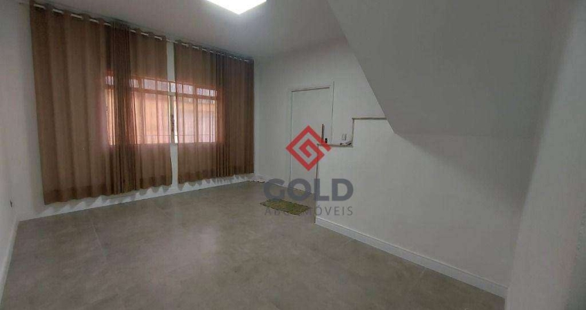 Sobrado para alugar, 171 m² por r$ 3.007,40/mês - parque novo oratório - santo andré/sp