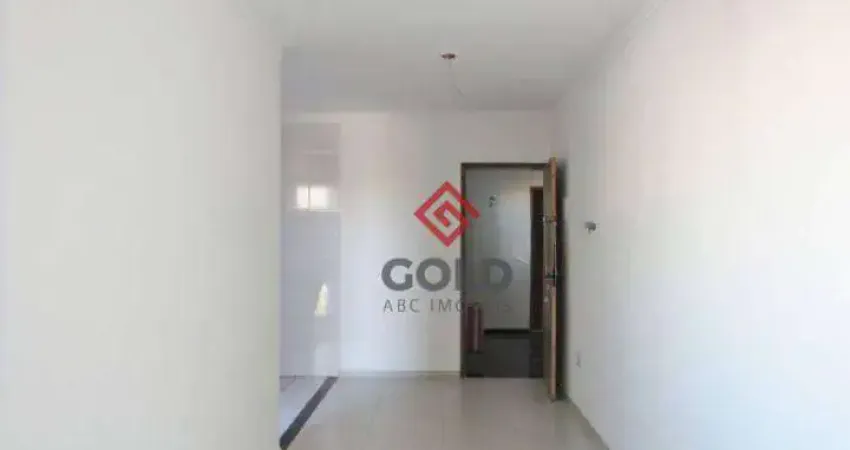 Apartamento com 2 dormitórios, 55 m² - venda por R$ 350.000,00 ou aluguel por R$ 1.620,00/mês - Vila Alto de Santo André - Santo André/SP