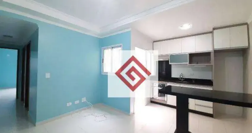 Apartamento com 2 dormitórios para alugar, 50 m² por r$ 1.947,53/mês - parque oratório - santo andré/sp