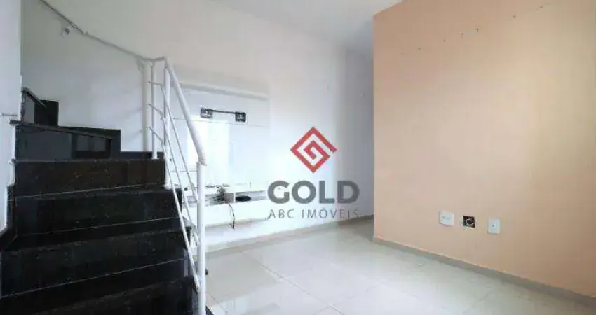 Cobertura com 2 dormitórios à venda, 107 m² por R$ 398.000,00 - Vila Camilópolis - Santo André/SP