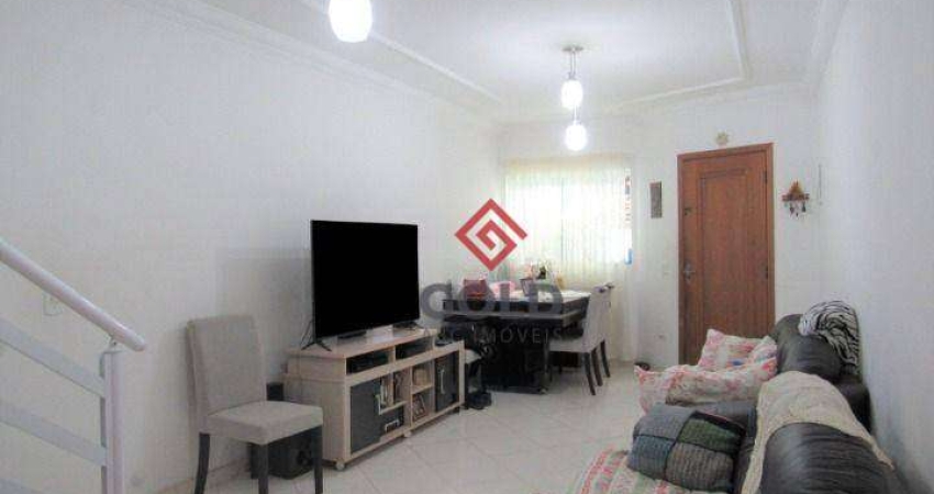 Sobrado com 2 dormitórios à venda, 105 m² por R$ 450.000,00 - Utinga - Santo André/SP