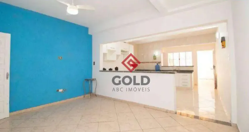 Casa com 3 dormitórios para alugar, 120 m² por R$ 2.250,00/mês - Jardim do Estádio - Santo André/SP