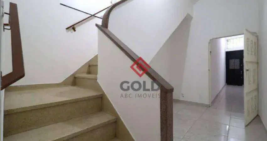 Sala, 170 m² - venda por R$ 1.700.000,00 ou aluguel por R$ 4.560,00/mês - Vila Assunção - Santo André/SP