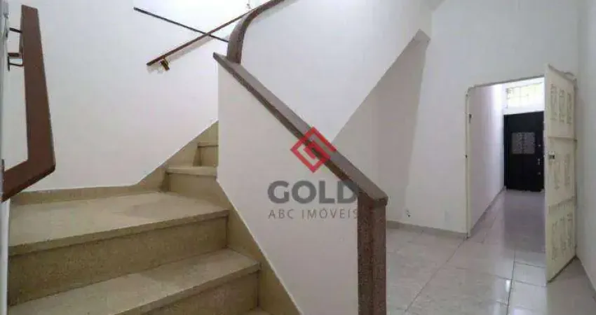 Sala, 170 m² - venda por R$ 1.700.000,00 ou aluguel por R$ 4.560,00/mês - Vila Assunção - Santo André/SP