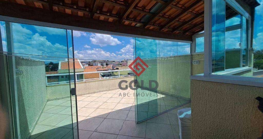 Cobertura com 2 dormitórios à venda, 70 m² por R$ 320.000,00 - Parque Erasmo Assunção - Santo André/SP