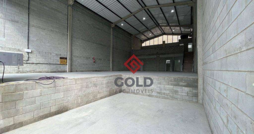 Galpão para alugar, 355 m² por R$ 13.100,00/mês - Vila Carlina - Mauá/SP